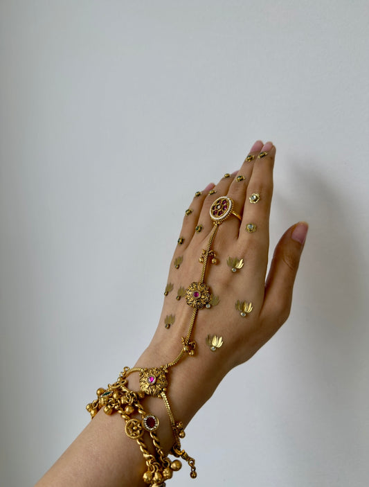 GOLDEN HOUR MEHENDI STICKERS