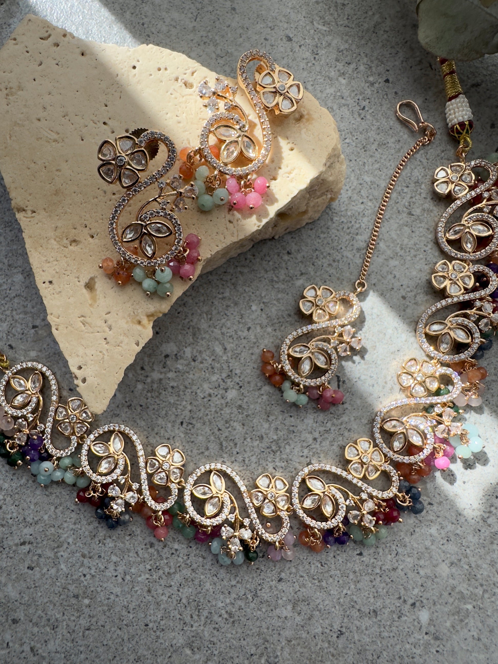 GLORIA NCKLACE SET - Premium Necklace from Chaand + Bali - Just $129! Shop now at Chaandbali