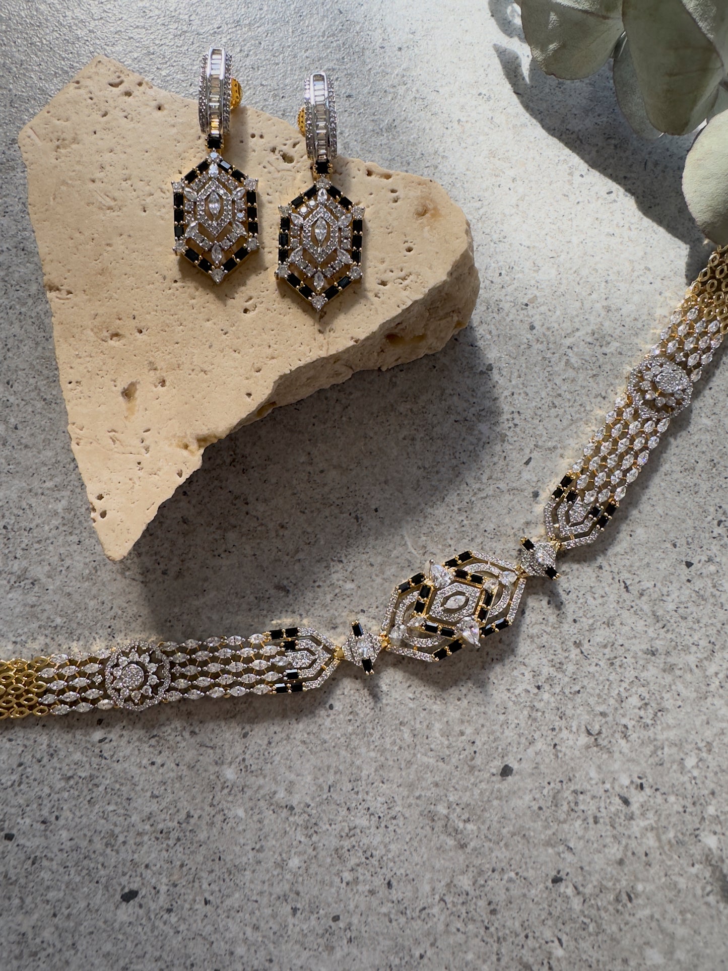 HALLE CHOKER SET - Premium Necklace from Chaand + Bali - Just $99! Shop now at Chaandbali