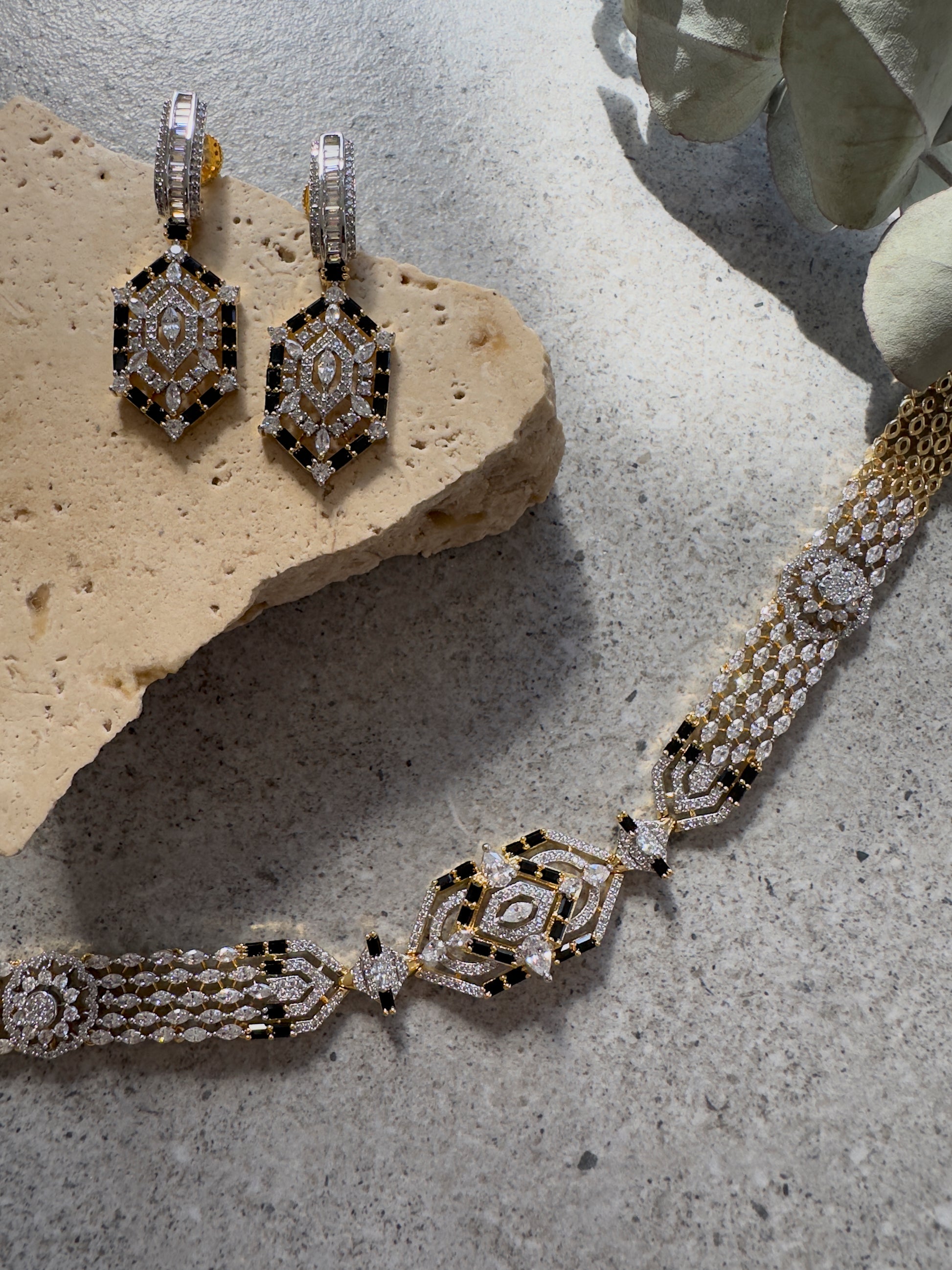 HALLE CHOKER SET - Premium Necklace from Chaand + Bali - Just $99! Shop now at Chaandbali