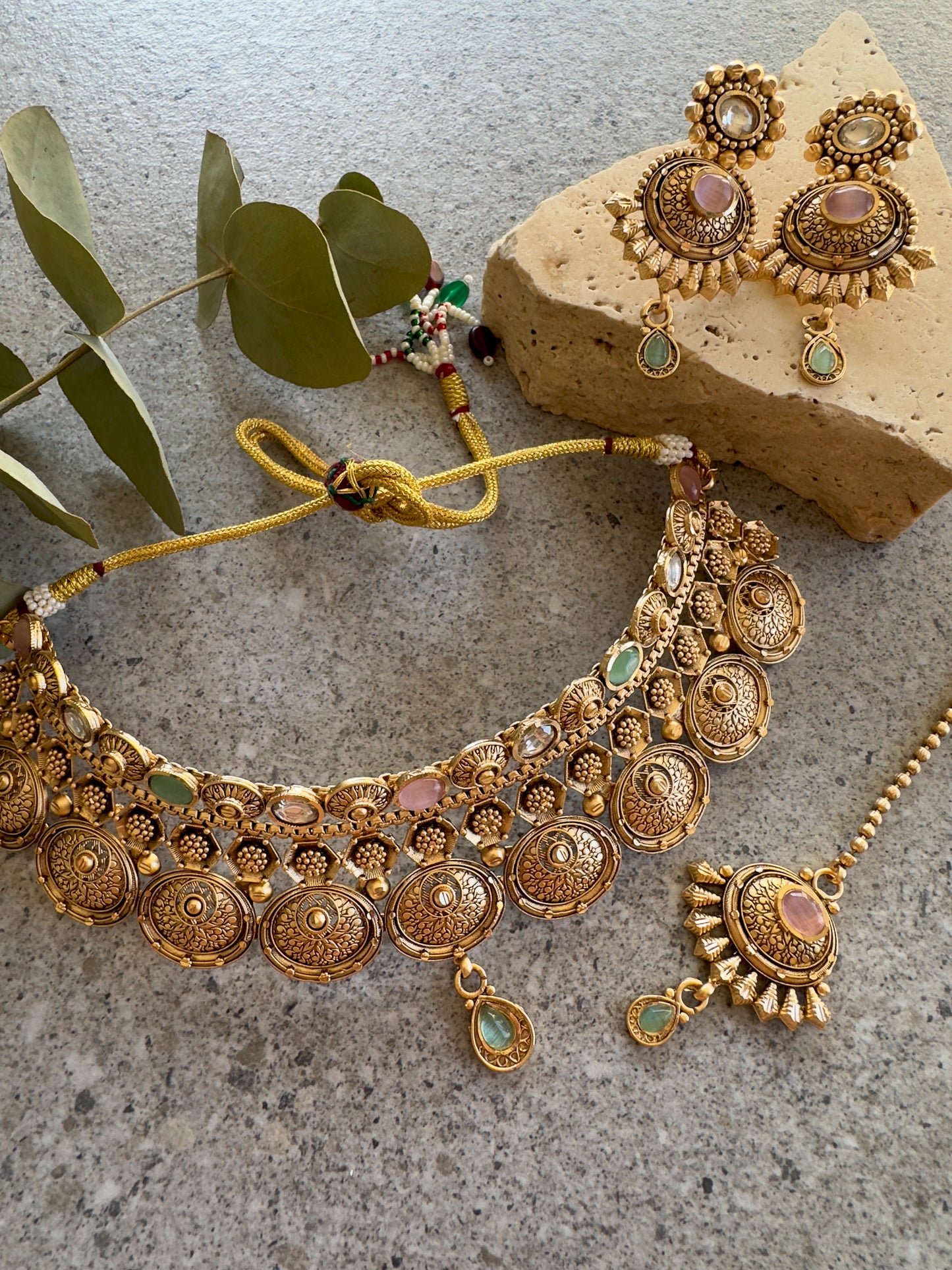 HAZEL NECKLACE SET - Premium Necklace from Chaand + Bali - Just $135! Shop now at Chaandbali