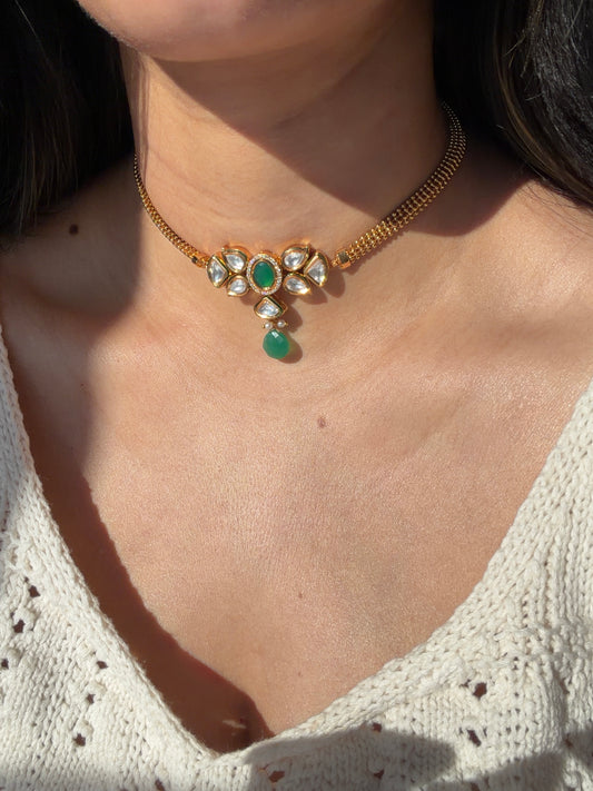 JADE CHOKER SET