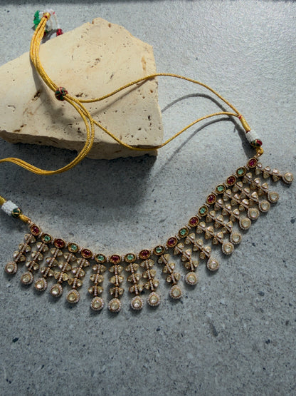 KAIIRA NECKLACE SET WITH TIKKA