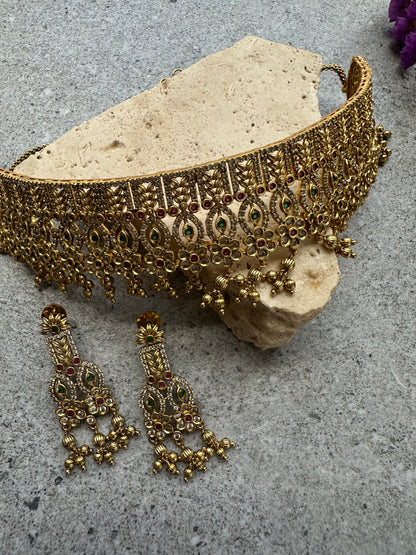 AHLAM CHOKER SET - Premium Necklace from Chaand + Bali - Just $129! Shop now at Chaandbali