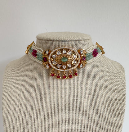 ADELE CHOKER SET - Premium Necklace from Chaand + Bali - Just $58! Shop now at Chaandbali