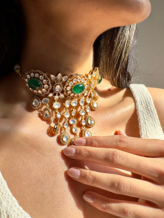RAINA NECKLACE SET - Premium Necklace from Chaand + Bali - Just $199! Shop now at Chaandbali