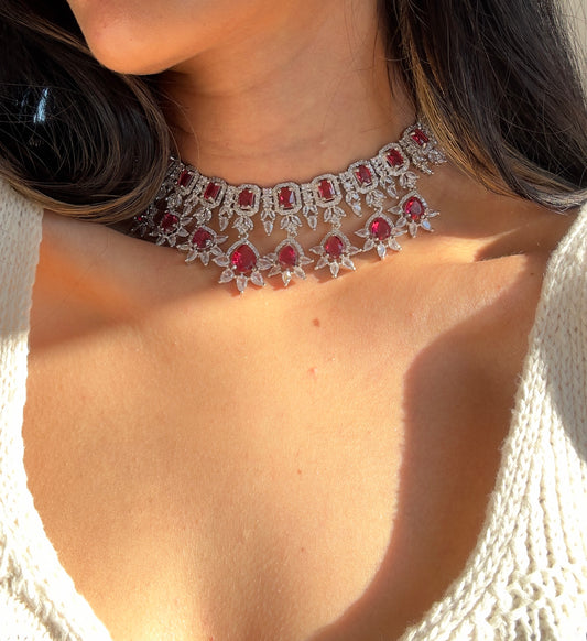 KIARA NECKLACE SET - Premium Necklace from Chaand + Bali - Just $123! Shop now at Chaandbali