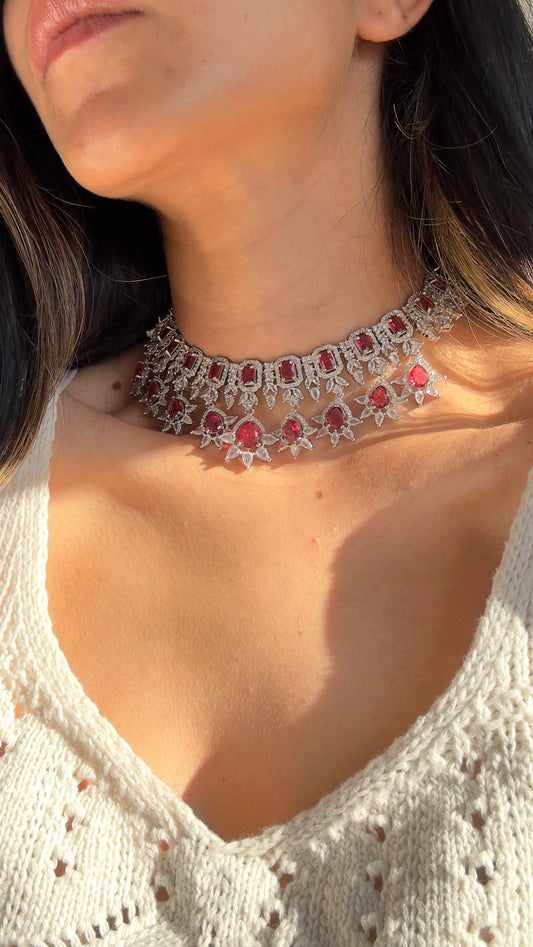 KIARA NECKLACE SET - Premium Necklace from Chaand + Bali - Just $99! Shop now at Chaandbali