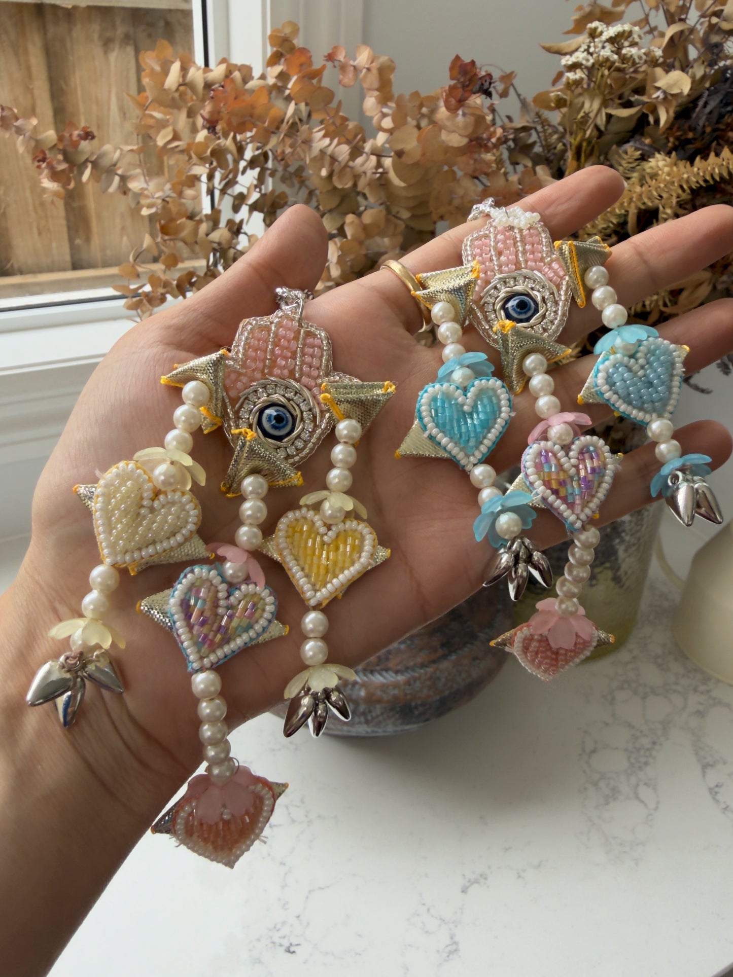 HAMSA-HEART RAKHI