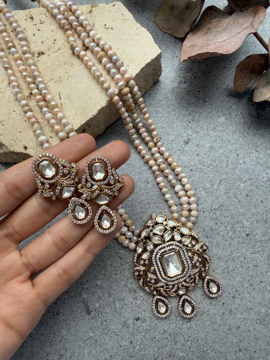 LUCIA LONG NECKLACE SET