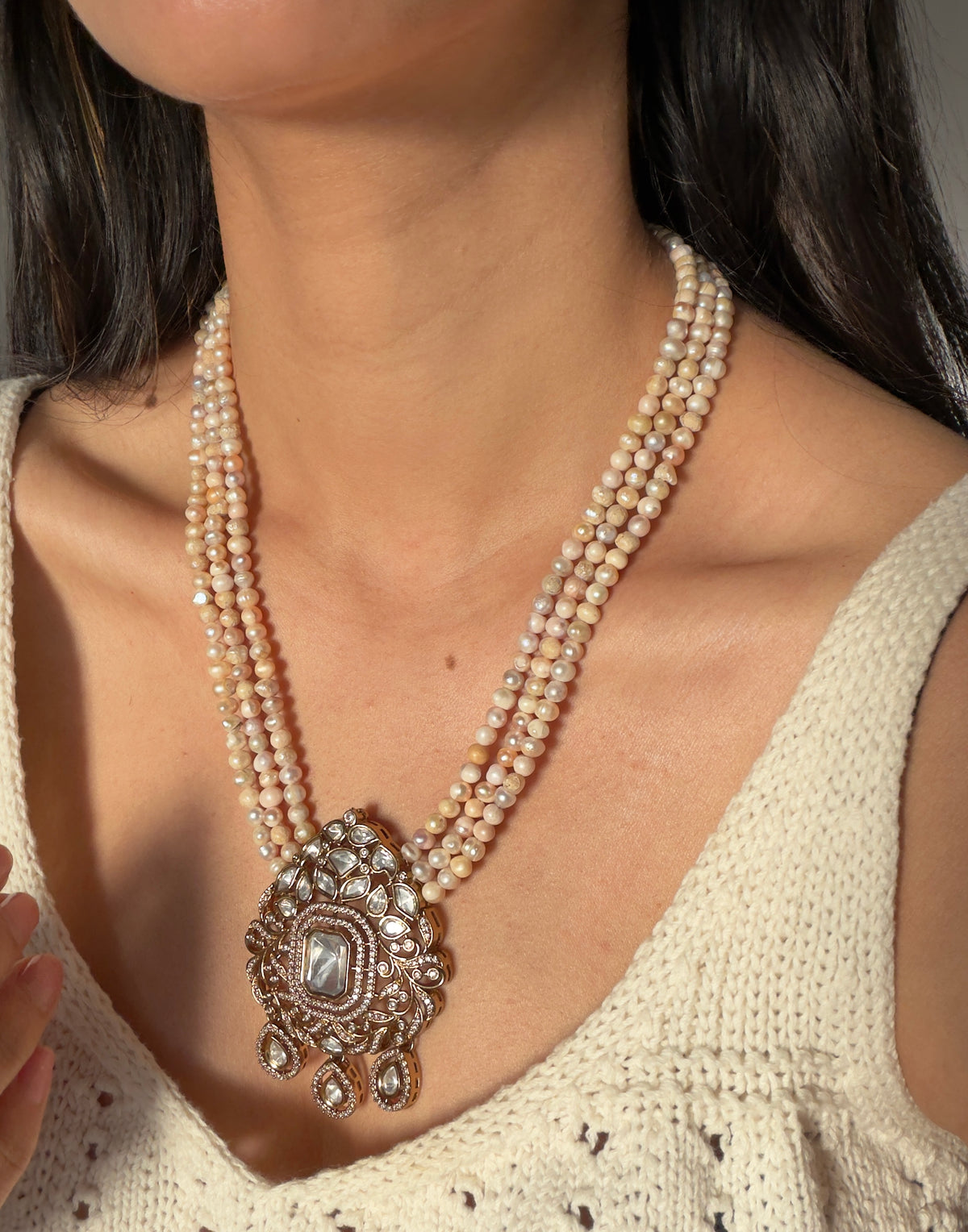 LUCIA LONG NECKLACE SET