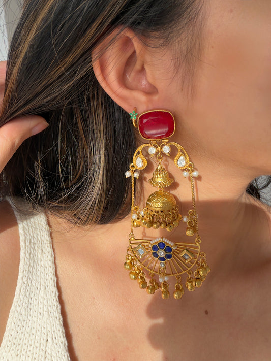 MINAYA LONG EARRINGS