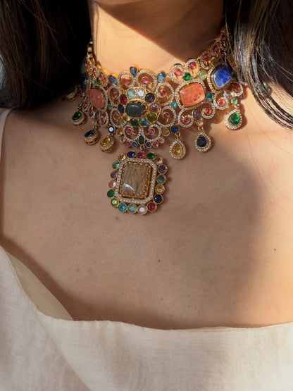 SAAZ NECKLACE SET