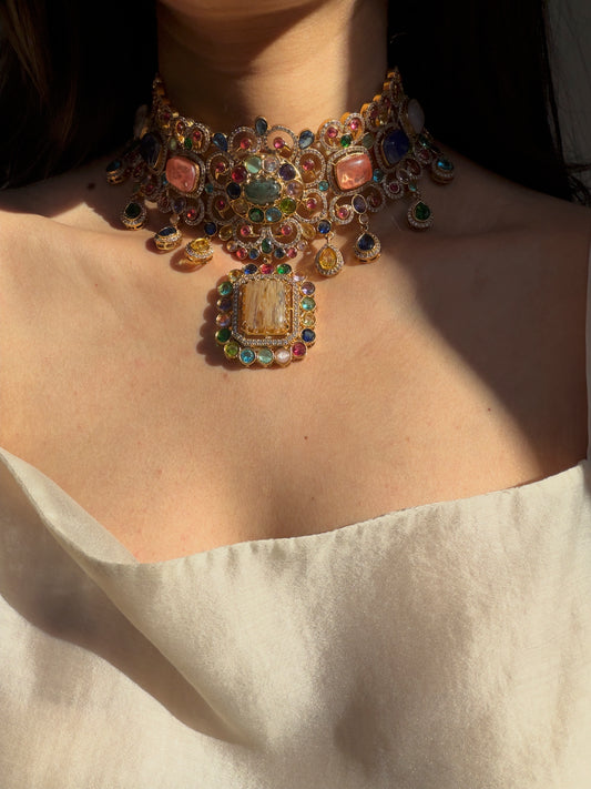 SAAZ NECKLACE SET