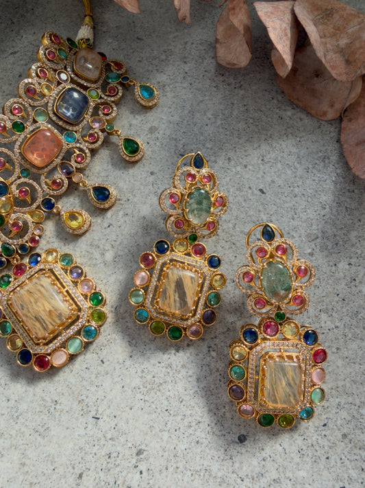 SAAZ NECKLACE SET