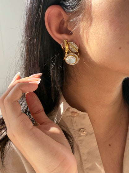PARROT STUD EARRINGS