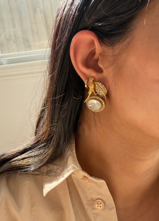 PARROT STUD EARRINGS
