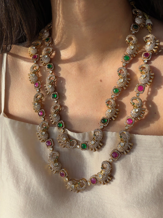 ELEPHANT ROYALE NECKLACE SET