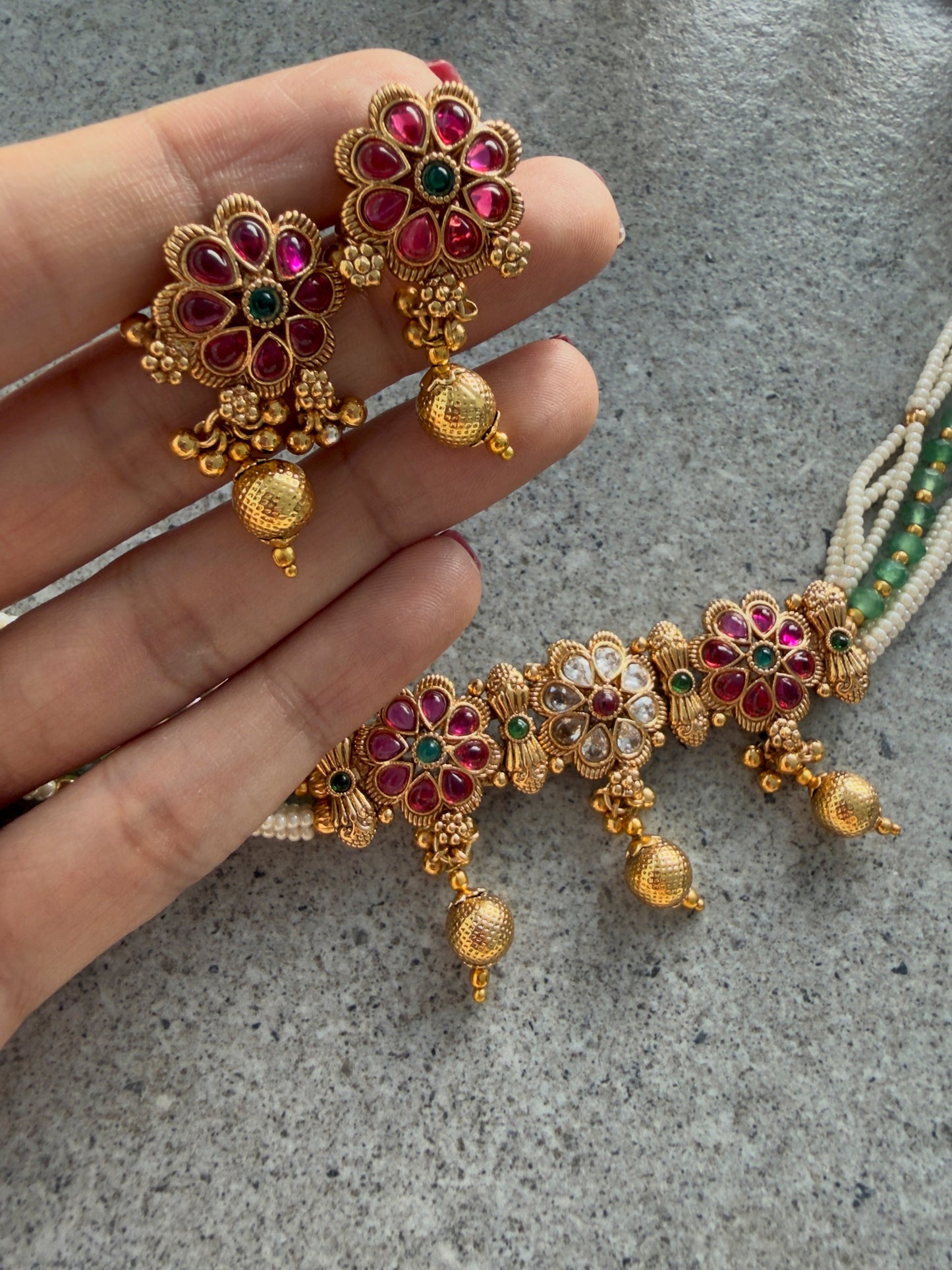 SHARA CHOKER SET