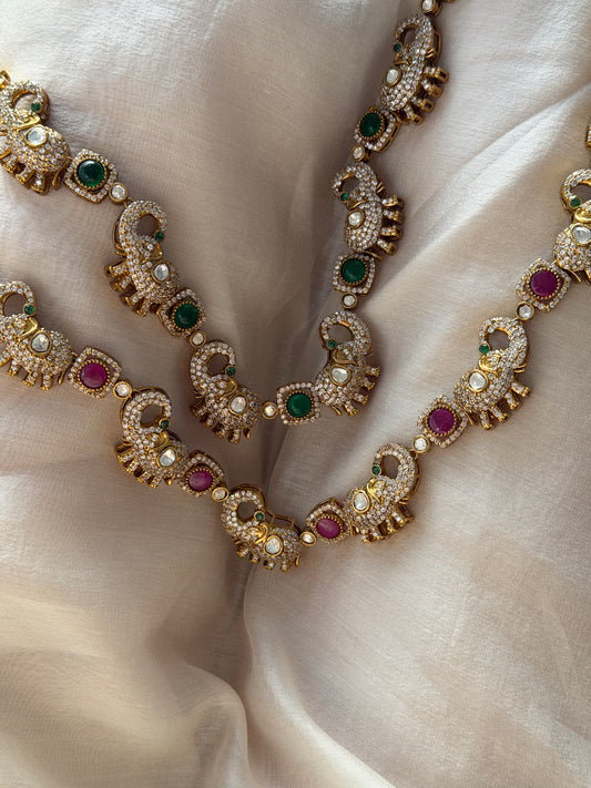 ELEPHANT ROYALE NECKLACE SET