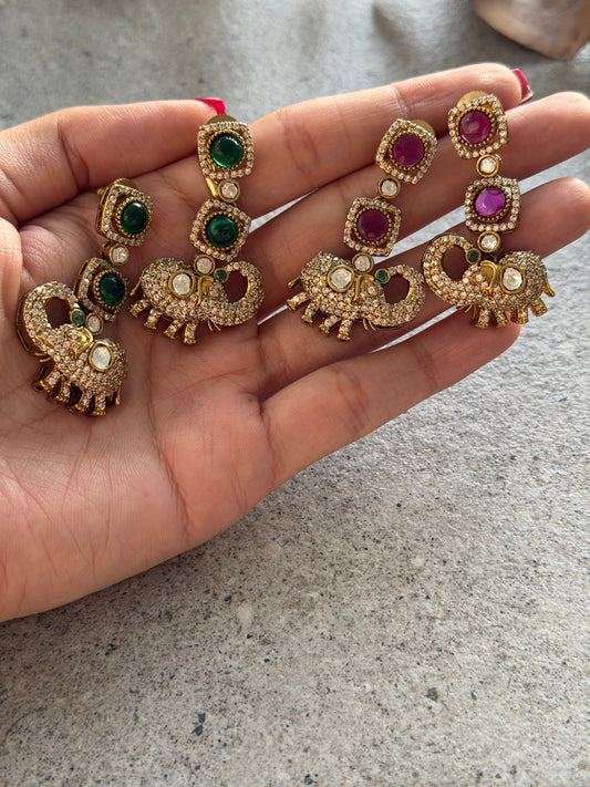 ELEPHANT ROYALE NECKLACE SET