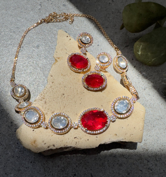 ADIVA NECKLACE SET - Premium Necklace from Chaand + Bali - Just $109! Shop now at Chaandbali