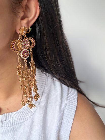 BERGAN LONG EARRINGS