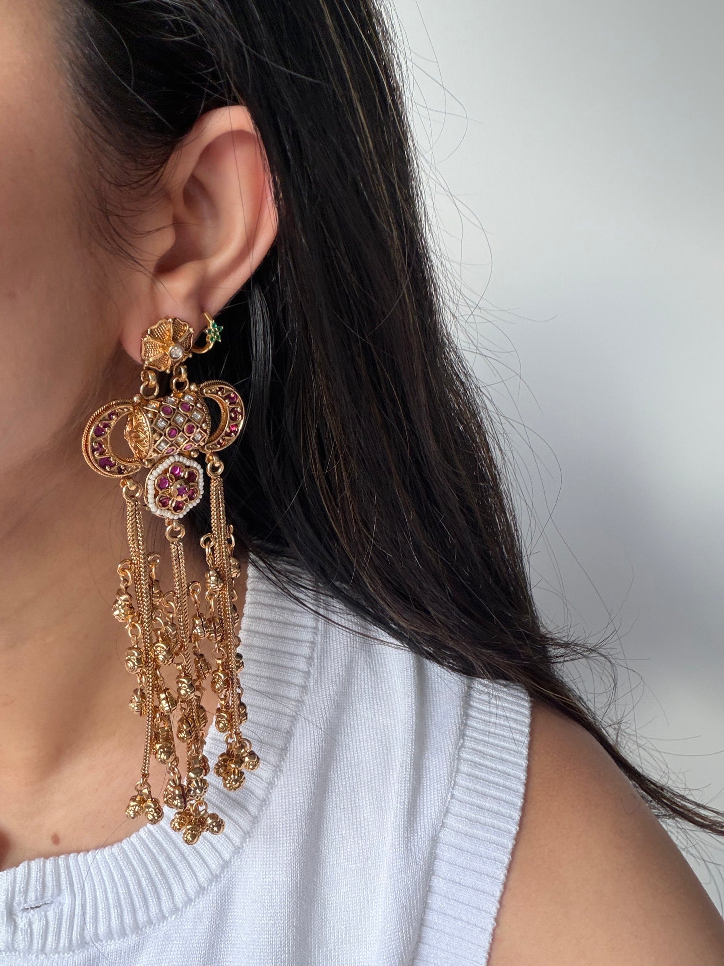 BERGAN LONG EARRINGS