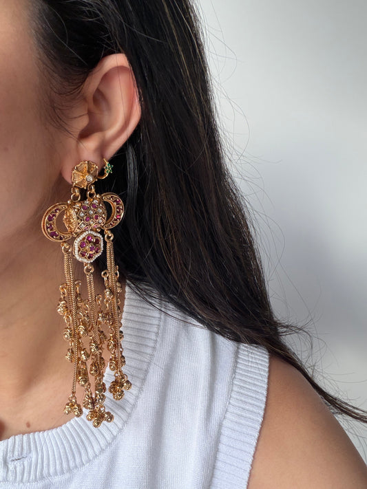 BERGAN LONG EARRINGS