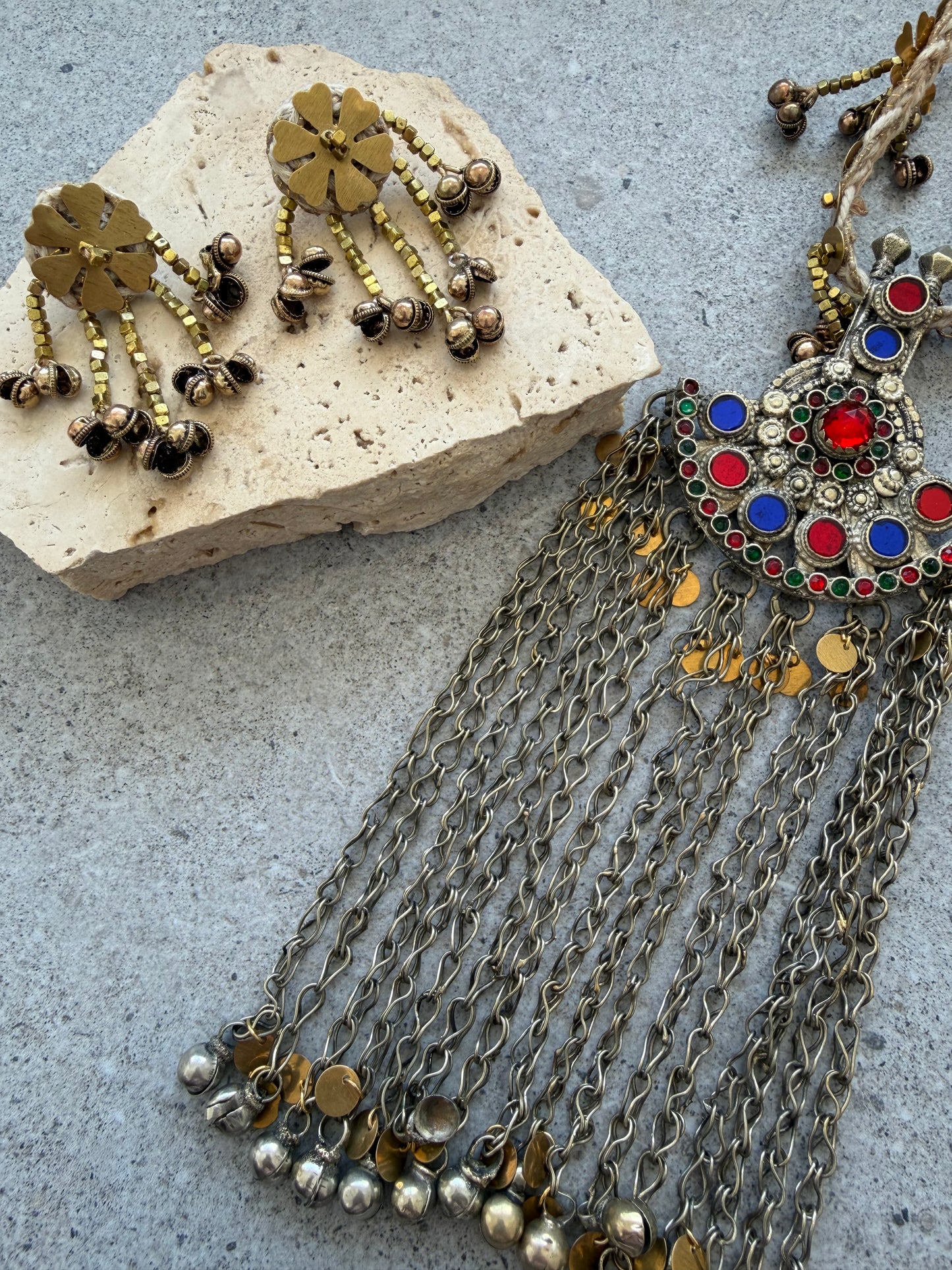 GUL NECKLACE WITH EARRINGS
