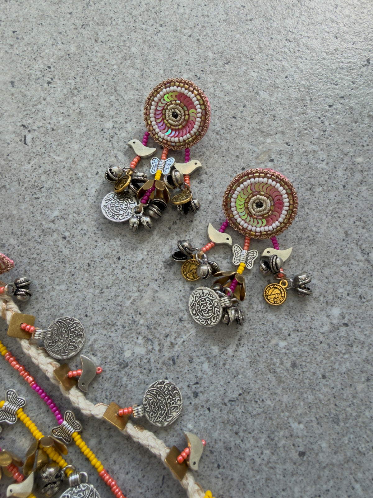 ZELIE NECKLACE WITH EARRINGS