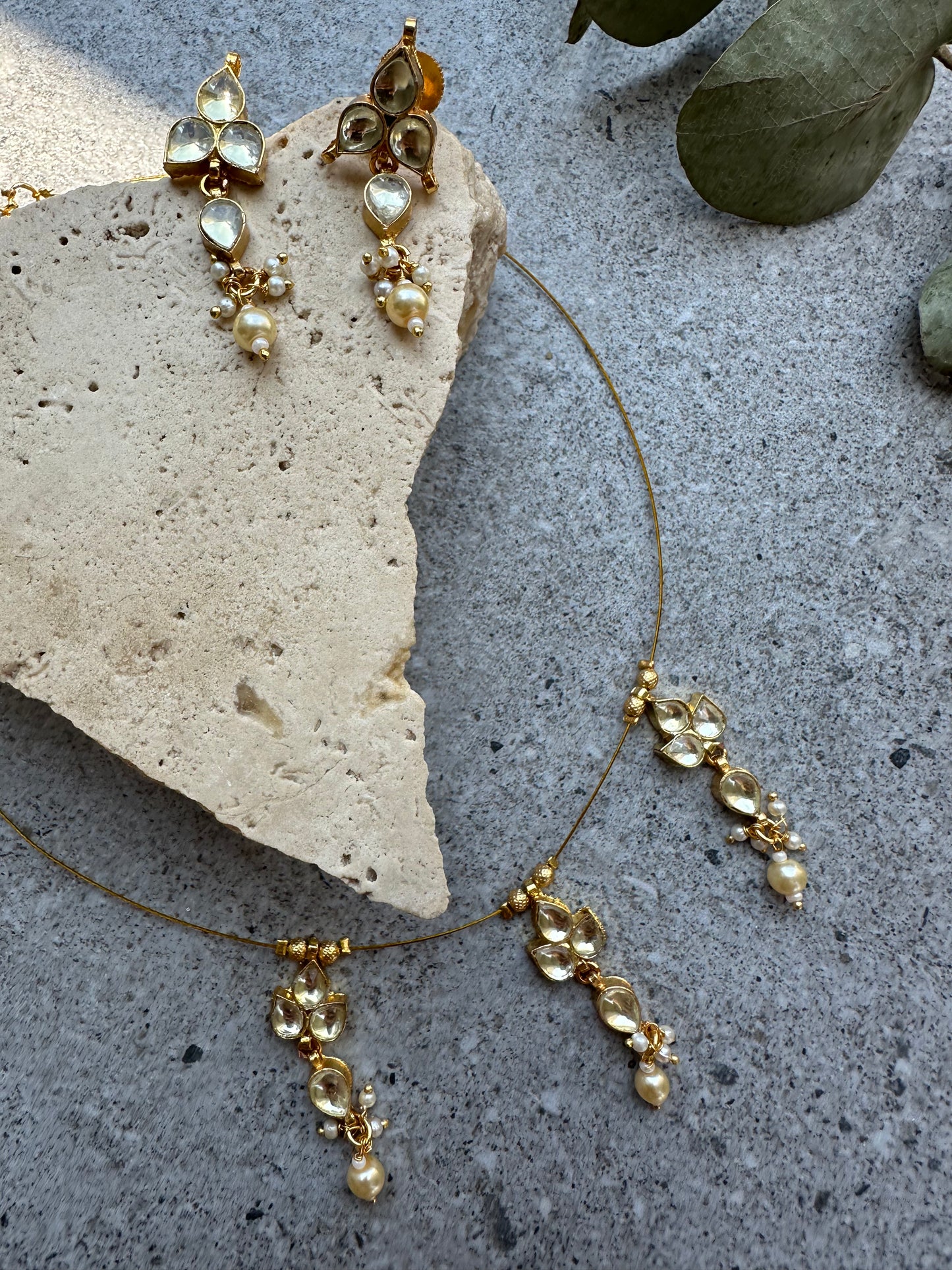 SHRAYA SET - Premium Necklace from Chaand + Bali - Just $49! Shop now at Chaandbali