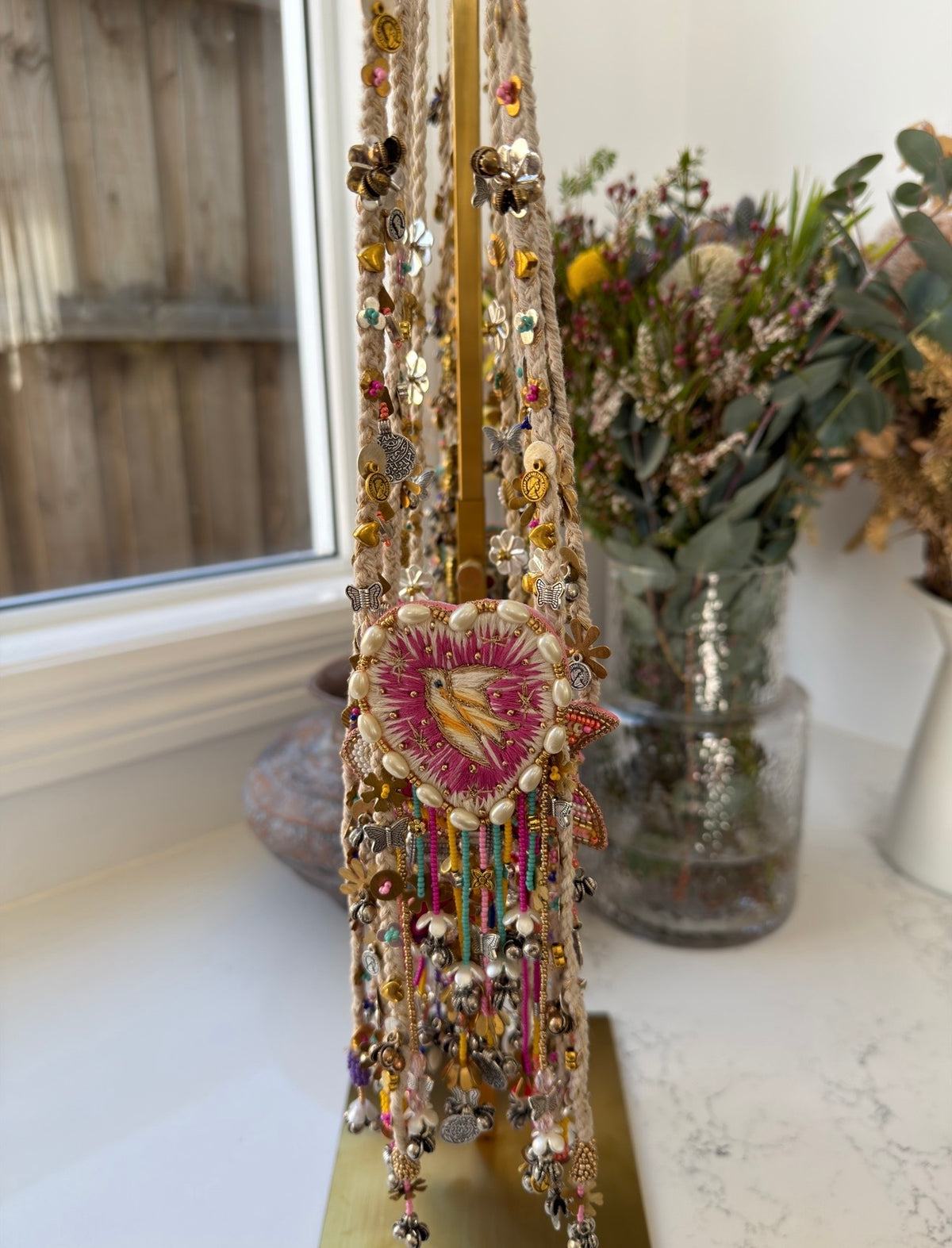 LOVE POTION NECKLACE WITH EARRINGS