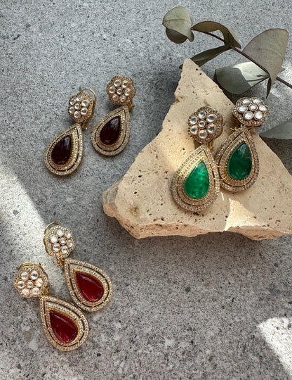 ARUBA EARRINGS - Premium Earrings from Chaand + Bali - Just $75! Shop now at Chaandbali