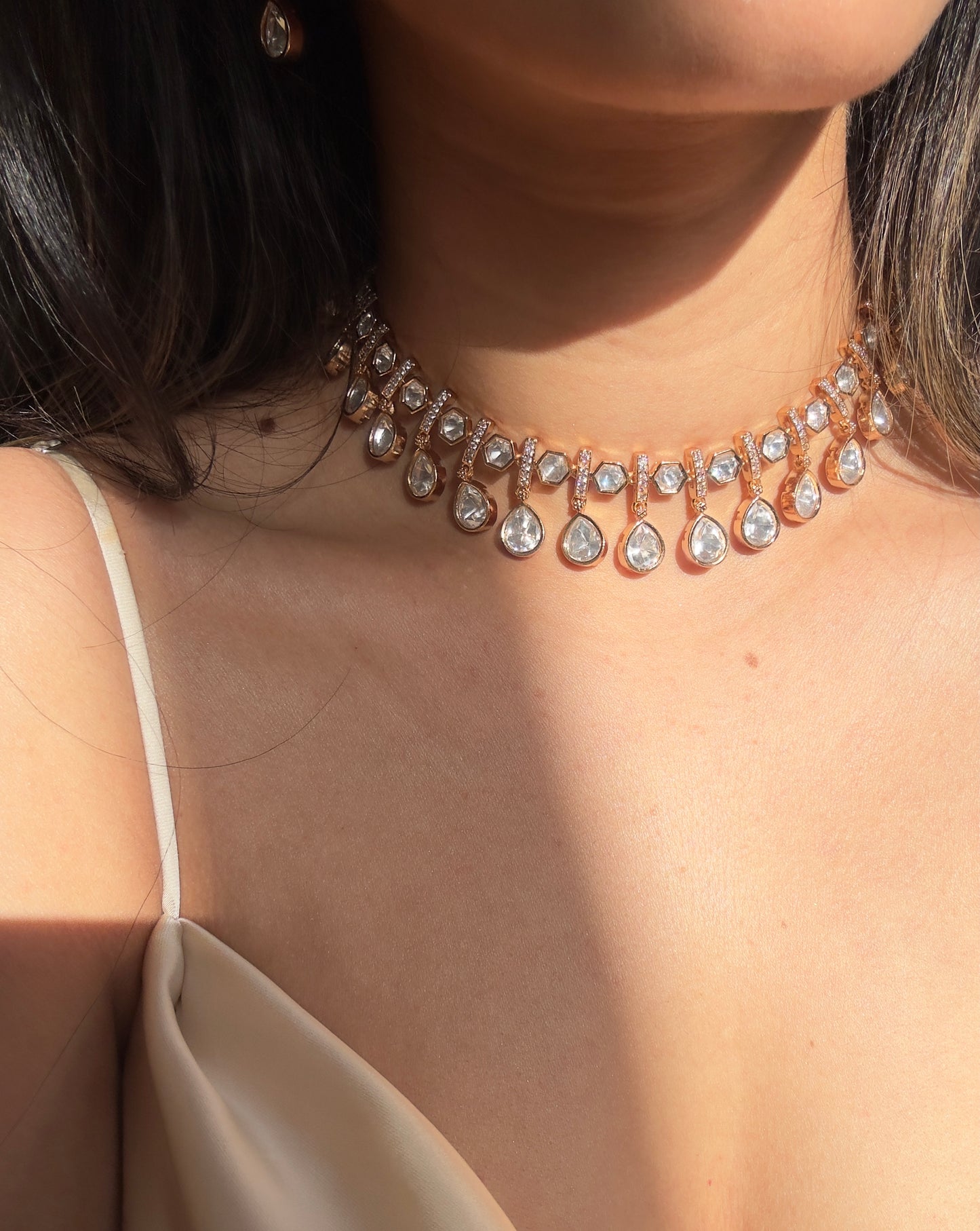 REYA NECKLACE SET - Premium Necklace from Chaand + Bali - Just $115! Shop now at Chaandbali