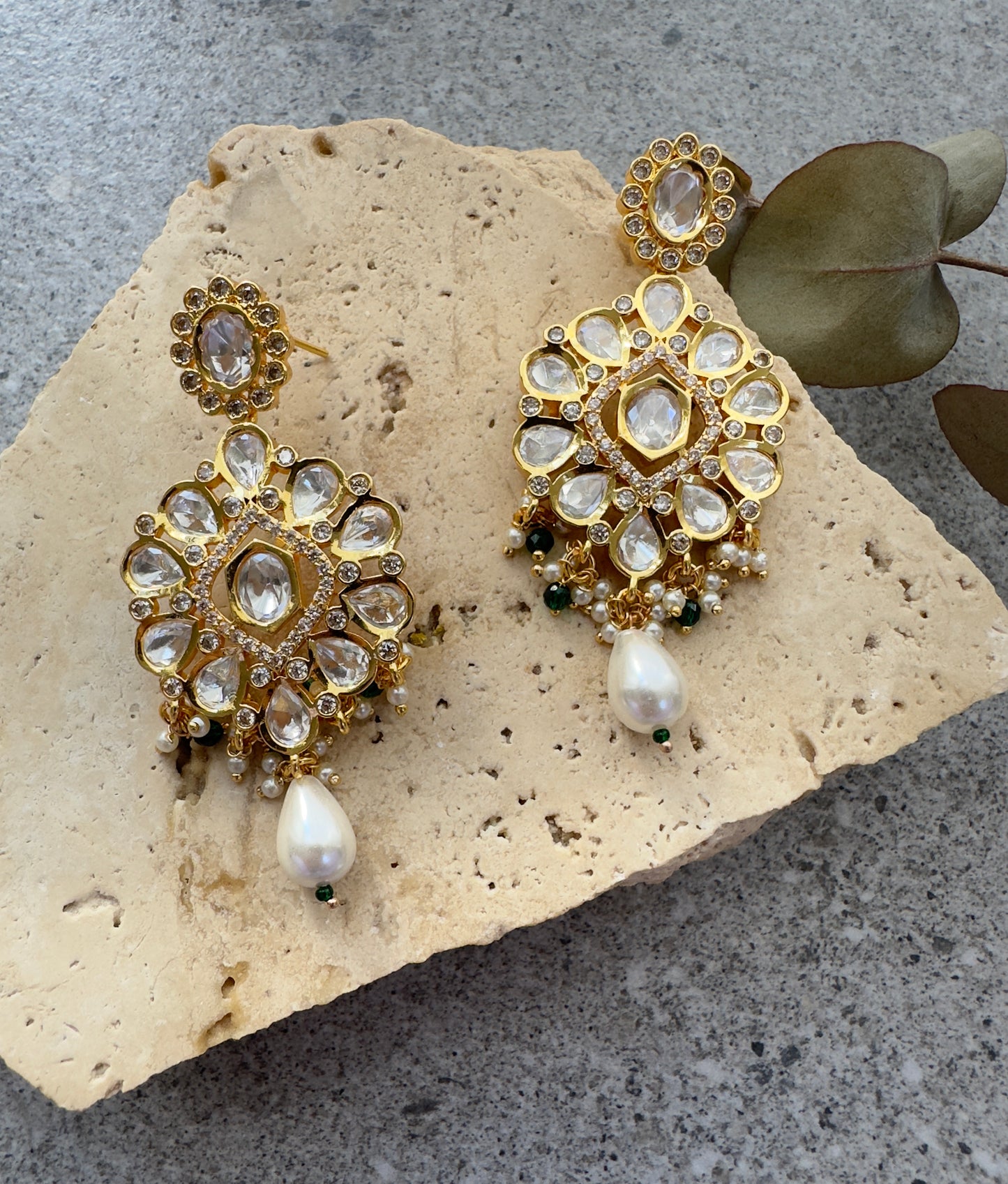 GULNAR EARRINGS - Premium Earrings from Chaand + Bali - Just $39! Shop now at Chaandbali