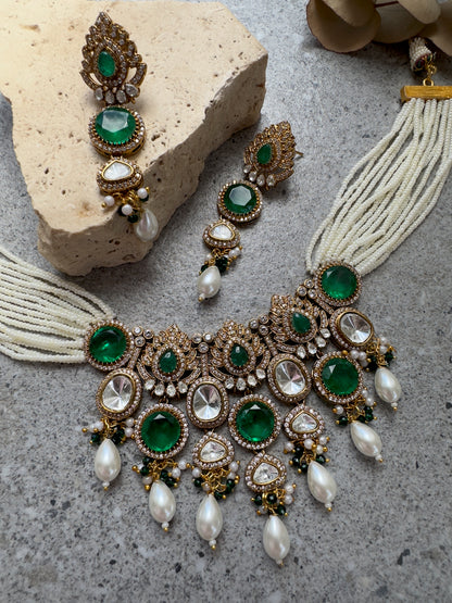 ISHANI NECKLACE SET - Premium Necklace from Chaand + Bali - Just $159! Shop now at Chaandbali