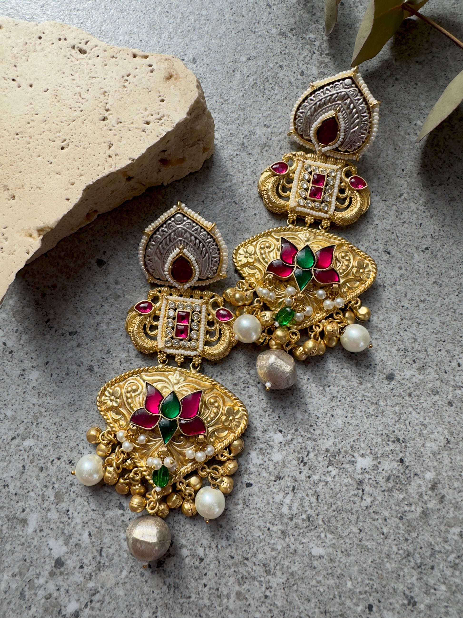 KANAIKA EARRINGS - Premium Earrings from Chaand + Bali - Just $89! Shop now at Chaandbali