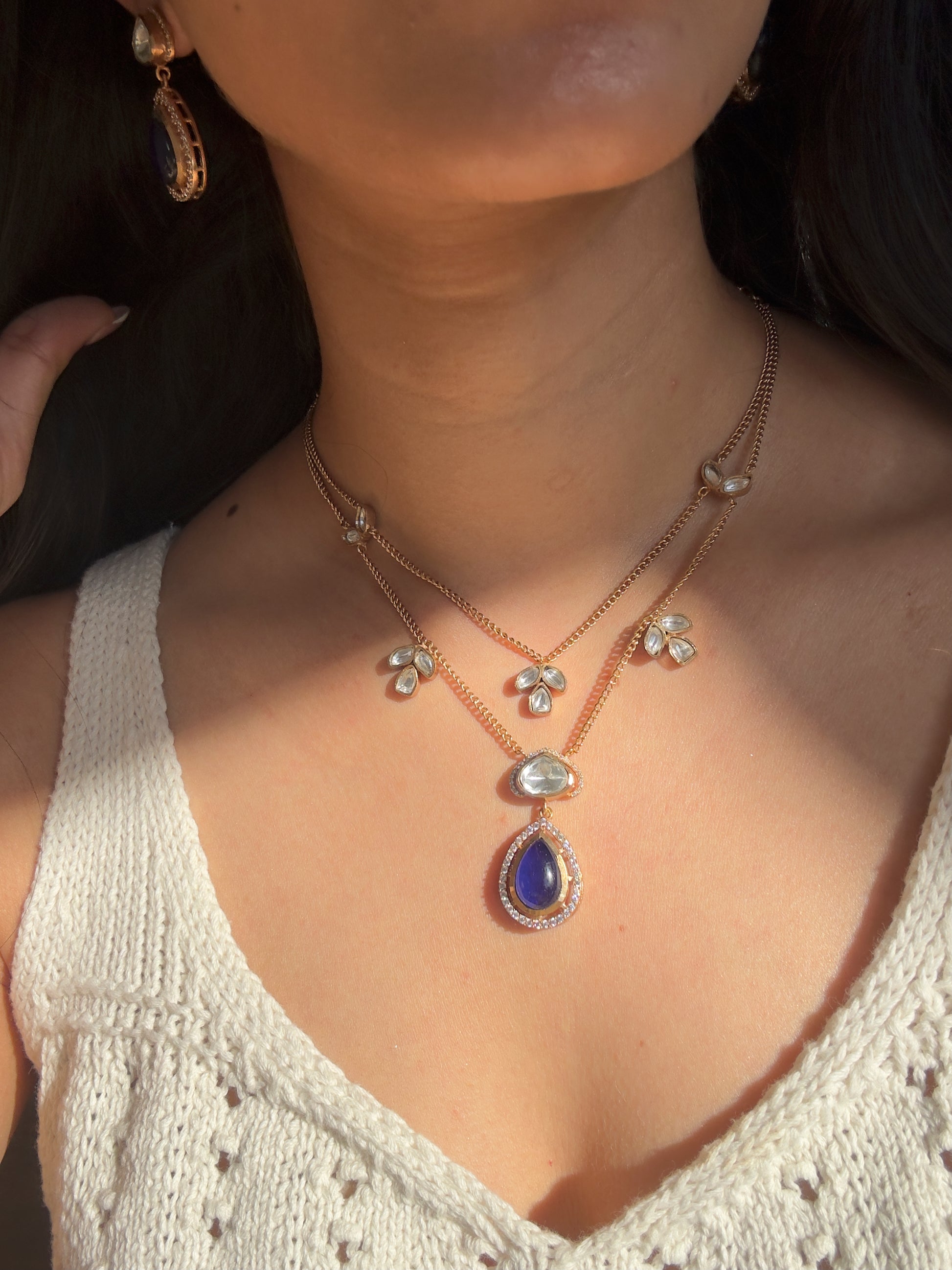 LAYA CHAIN SET - Premium Necklace from Chaand + Bali - Just $75! Shop now at Chaandbali