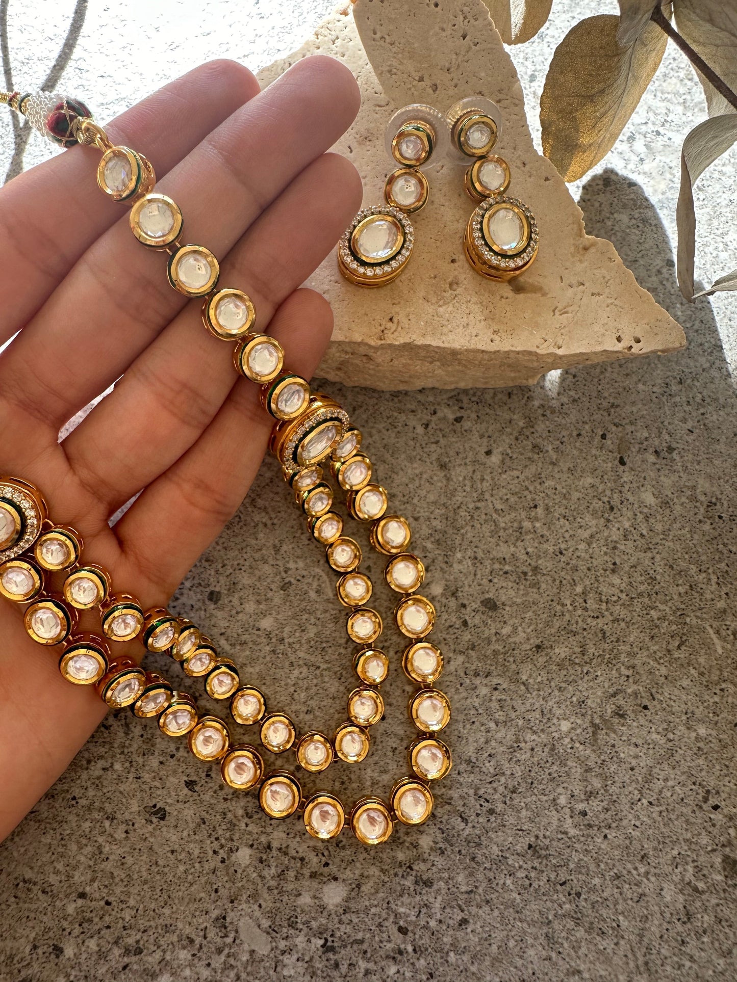 NAILA NECKLACE SET - Premium Necklace from Chaand + Bali - Just $129! Shop now at Chaandbali