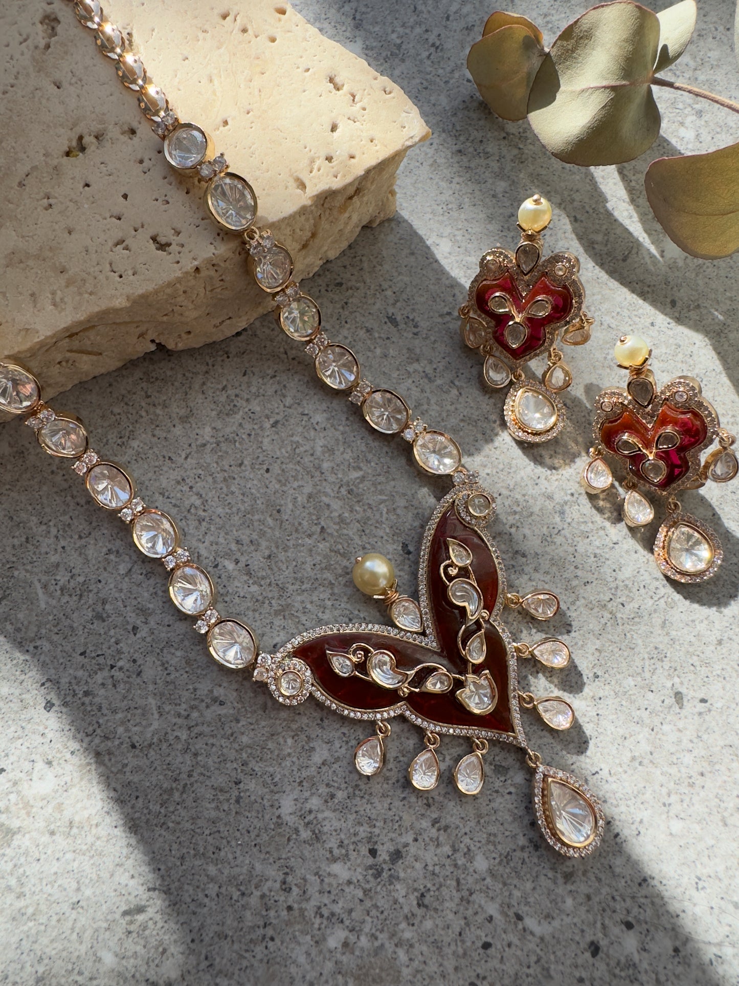 NOVA NECKLACE SET - Premium Necklace from Chaand + Bali - Just $155! Shop now at Chaandbali