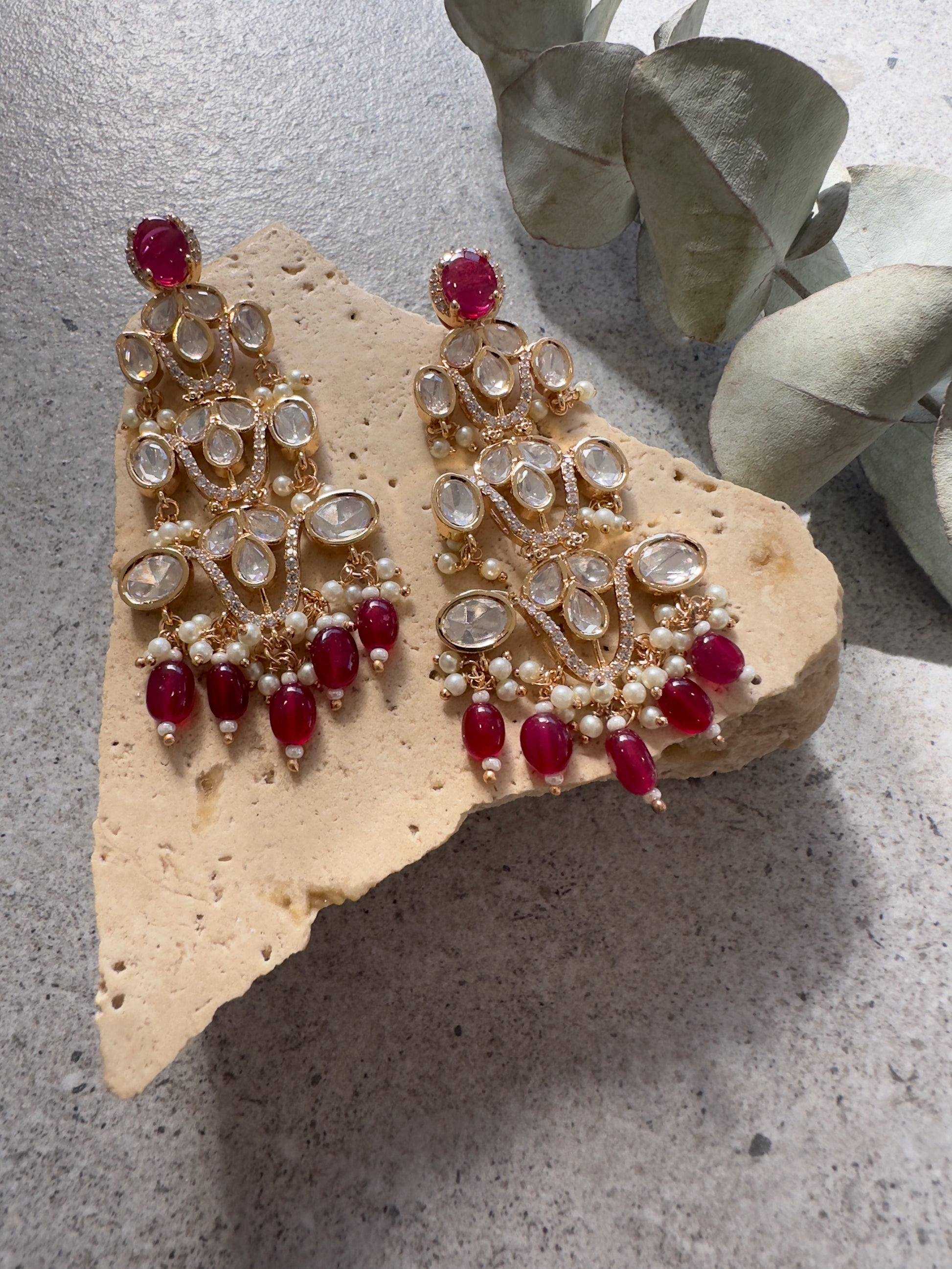 PETAL EARRINGS - Premium Earrings from Chaand + Bali - Just $85! Shop now at Chaandbali