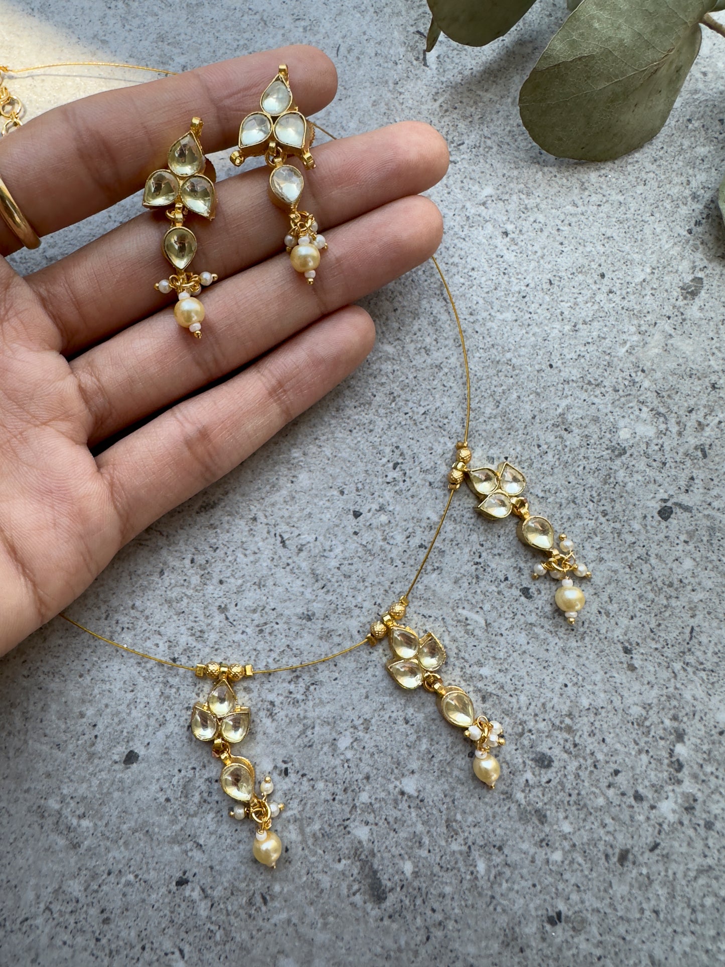 SHRAYA SET - Premium Necklace from Chaand + Bali - Just $49! Shop now at Chaandbali