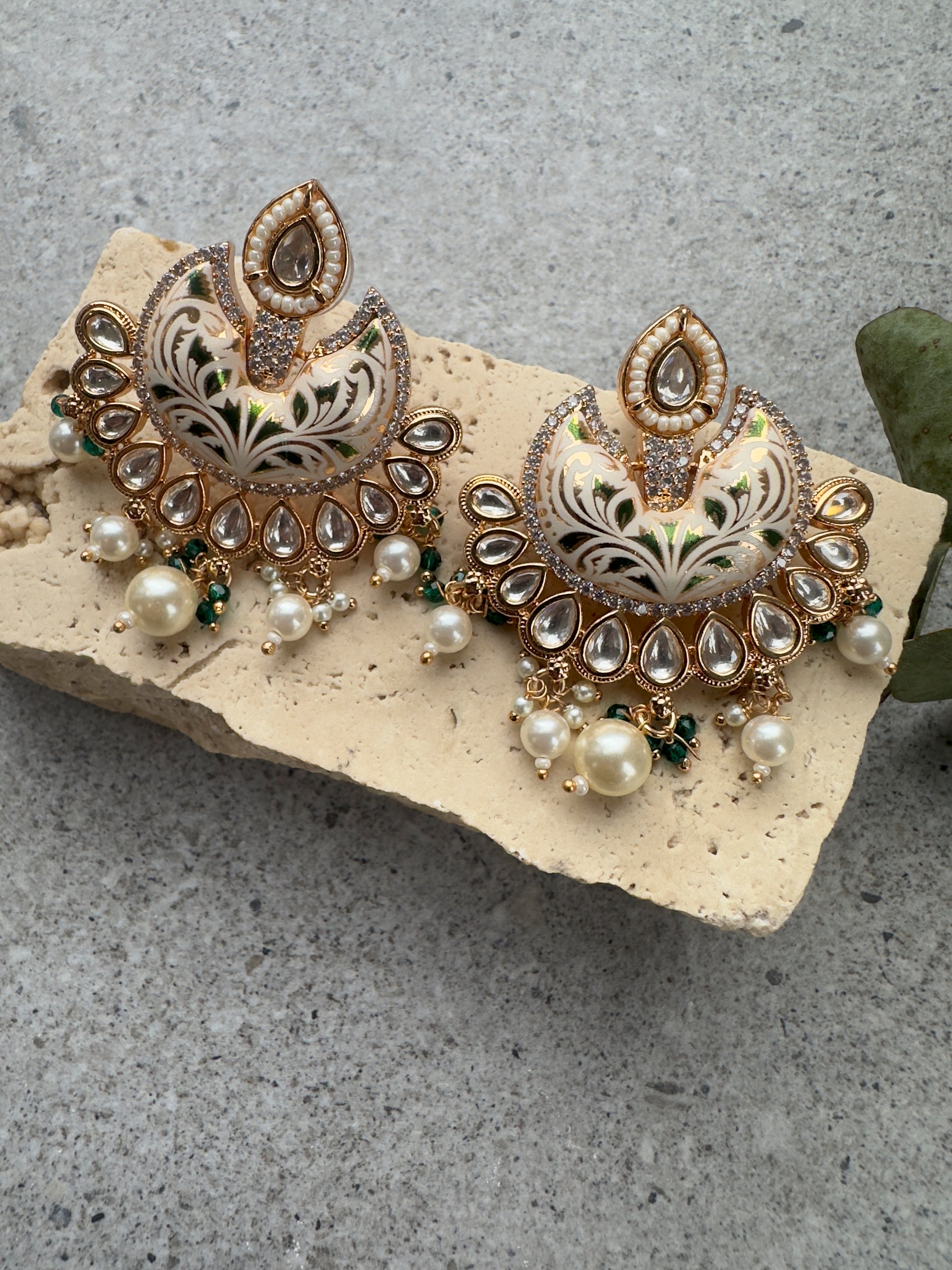 SORAYA EARRINGS - Premium Earrings from Chaand + Bali - Just $65! Shop now at Chaandbali