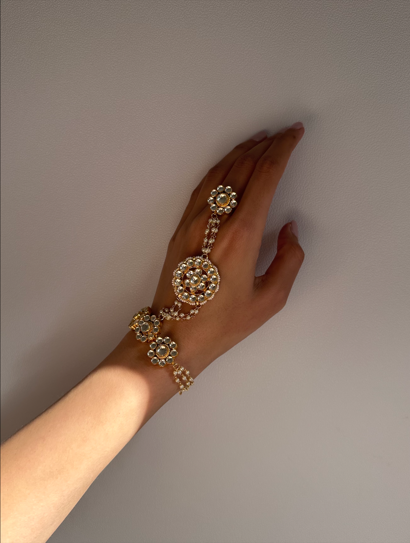 SARAHI HAATH PHOOL - Premium bangles from Chaand + Bali - Just $89! Shop now at Chaandbali