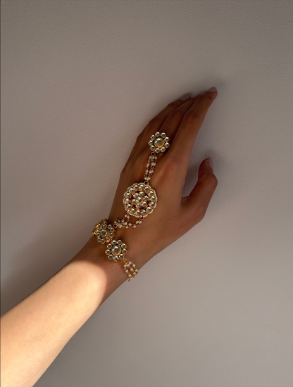 SARAHI HAATH PHOOL - Premium bangles from Chaand + Bali - Just $89! Shop now at Chaandbali