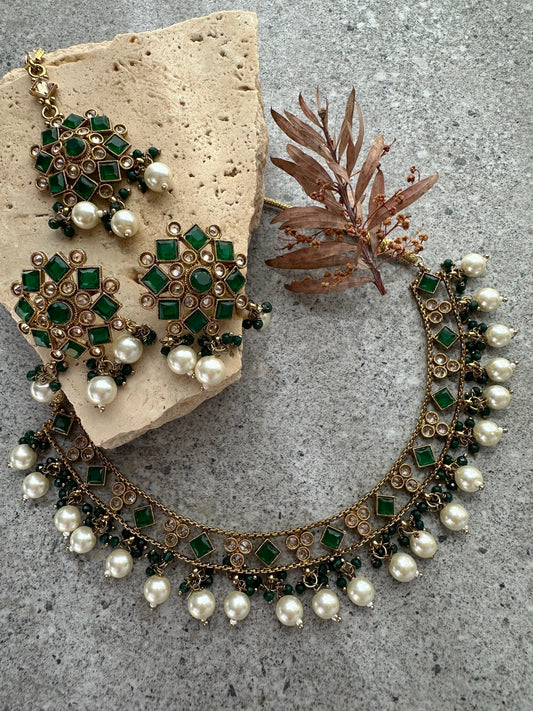 TALIA NECKLACE SET - Premium Necklace from Chaand + Bali - Just $65! Shop now at Chaandbali