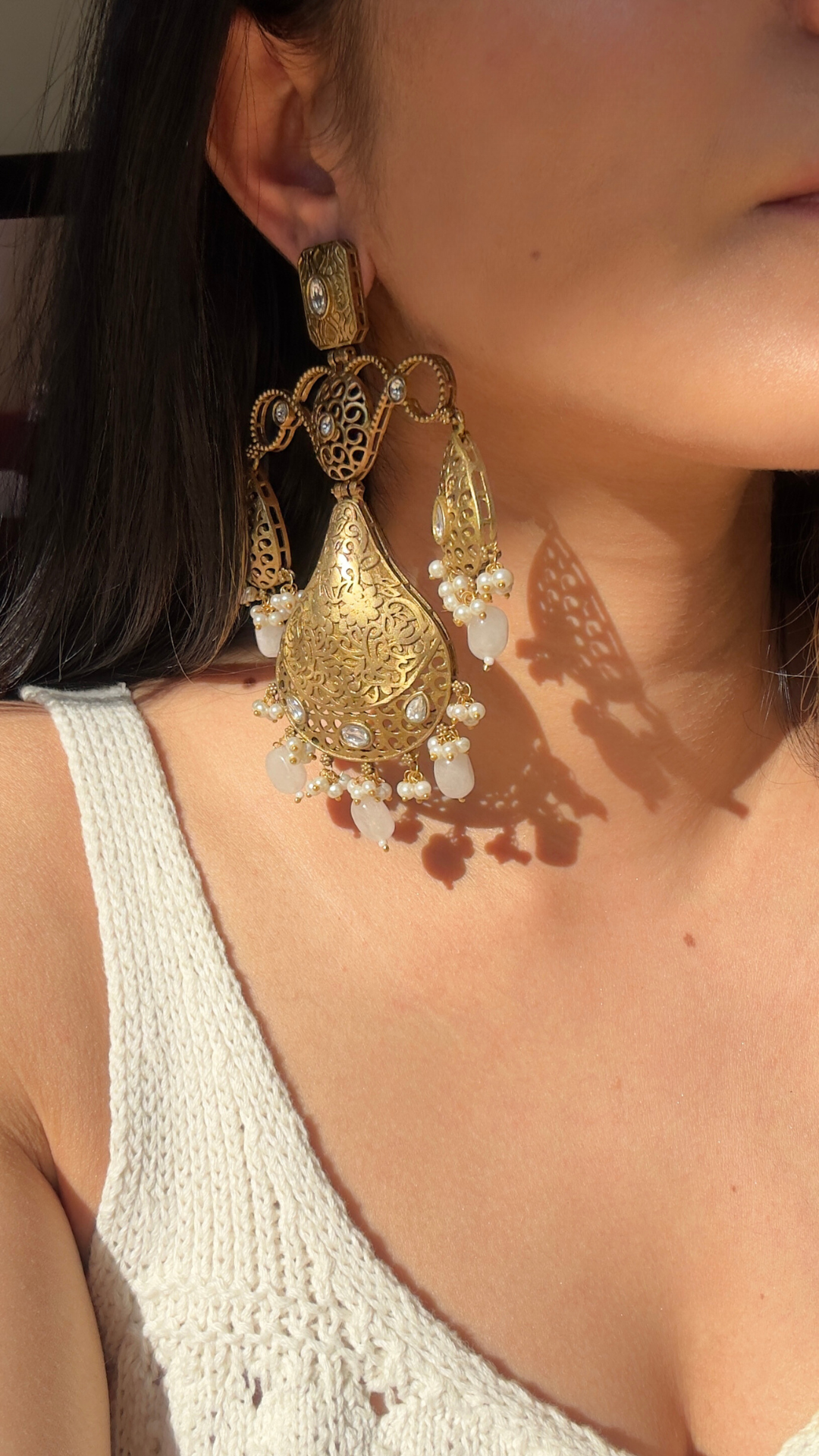 AURELIA EARRINGS - Premium Earrings from Chaand + Bali - Just $65! Shop now at Chaandbali