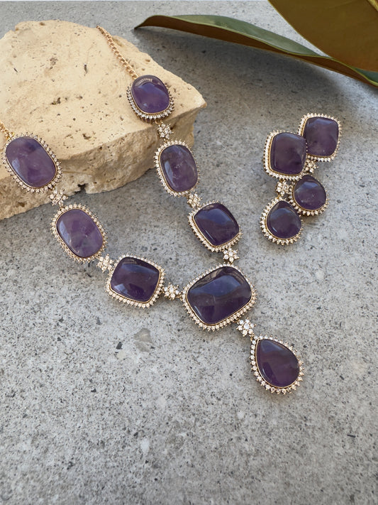 VIOLETTE NECKLACE SET