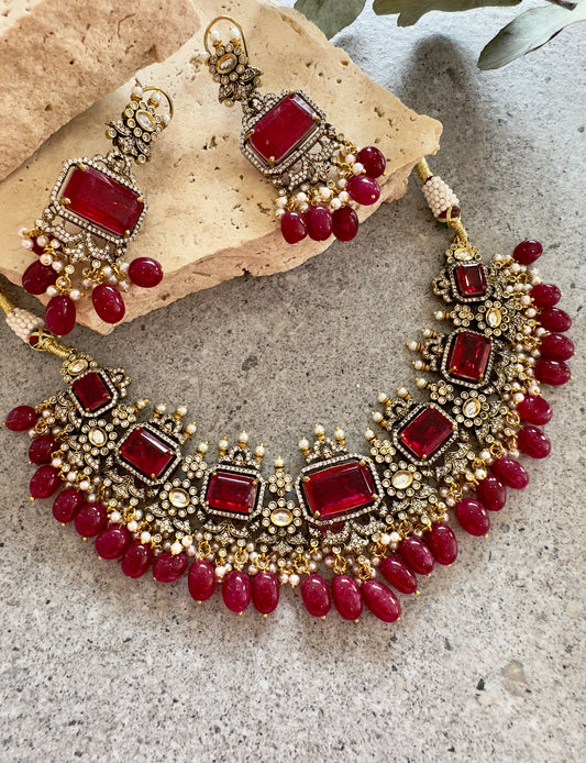 RIHAYA NECKLACE SET - Premium Necklace from Chaand + Bali - Just $179! Shop now at Chaandbali